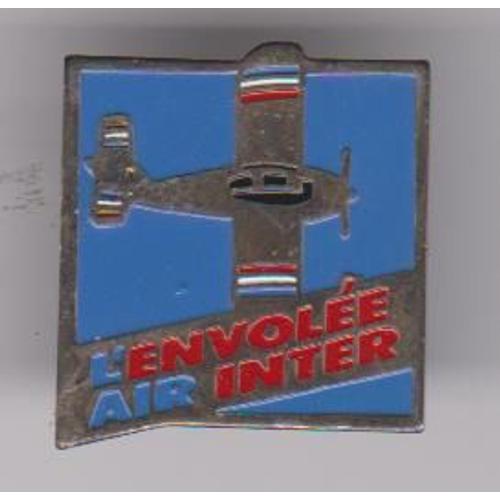 Pins Aviation L'envolée Air Inter Signé Aries Promotions