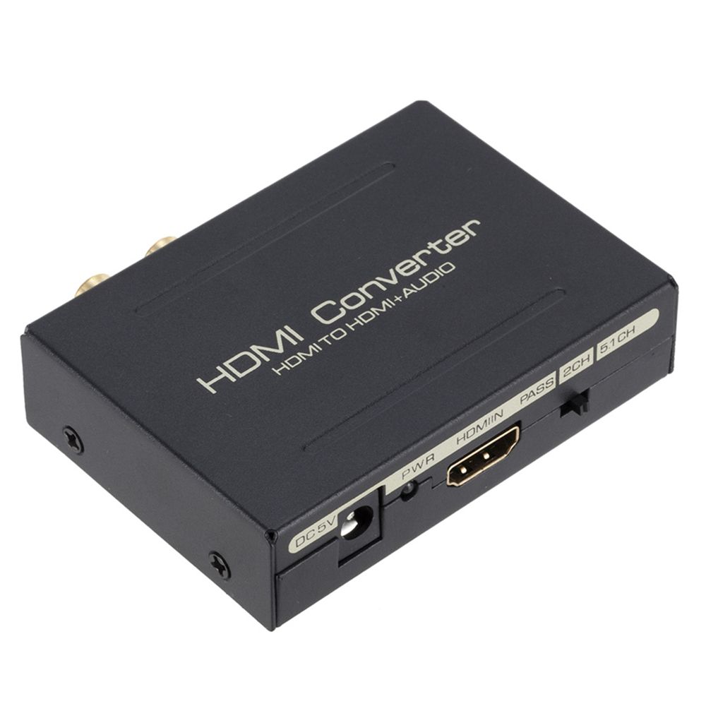 Convertisseur extracteur Audio, adaptateur optique RCA SPDIF... - 4