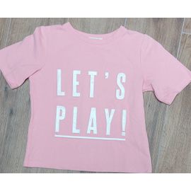 T-Shirt Rose Pâle Cache Cache Taille 0