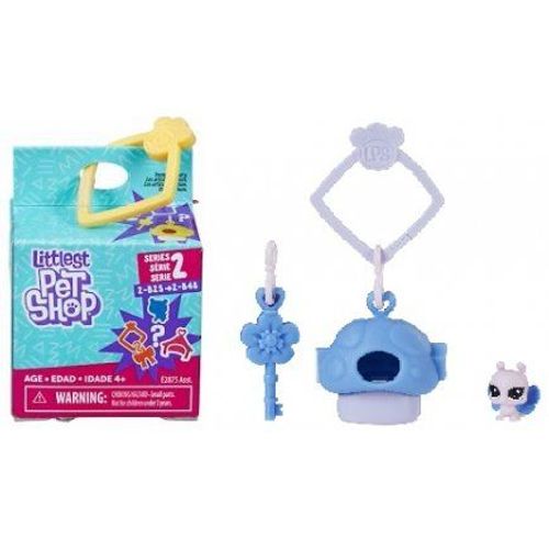 Littlest Pet Shop Collection Surprise Serie 2 : Papillon 2-B28 + Habitat + Accessoire - Figurines Petshops - Jouet Fille