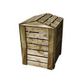 Composteur avec trappes ? CABANE - 60x60xH80cm - 245L