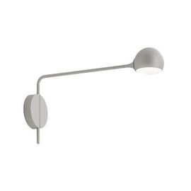 Artemide Lampe Murale Ixa Wall (Blanc / Gris - Aluminium, Acier Et Technopolymère)