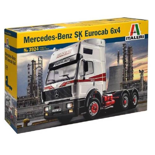 Italeri- Mercedes Merc Benz Sk Eurocab 6x4 I3924 Non Renseigné