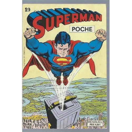 " Les Spectres De Superman ! " : Superman Poche # 19 ( Mars 1979 ) ## Superman - Batman Et Robin - Superman