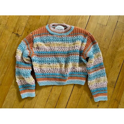 Pull En Maille Désaiguillé (Zara)