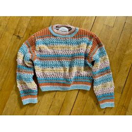 Pull En Maille Désaiguillé (Zara)