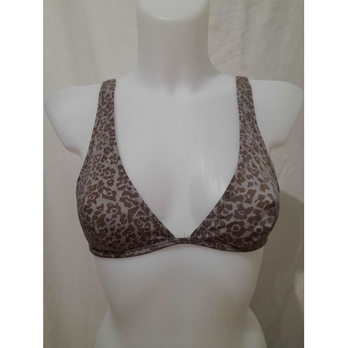 Chloe - Haut De Maillot De Bain Bikini Imprimé Léopard T 38