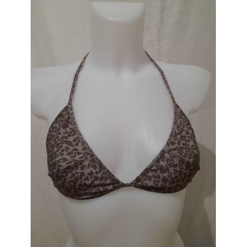 Chloe - Haut De Maillot De Bain Bikini Imprimé Léopard T 40