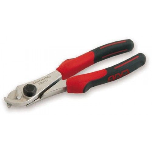 Coupe-câbles à encoche verrouillable avec gaines bi-matière 324-23G - longueur 230 mm SAM OUTILLAGE
