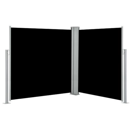 Vidaxl Auvent Latéral Rétractable Noir 140 X 600 Cm