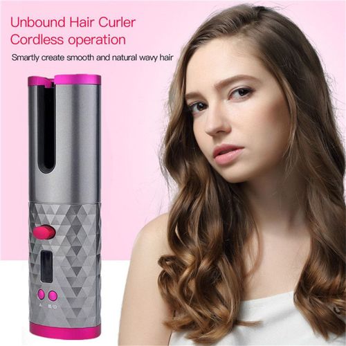Fer Automatique Sans Fil En Céramique Portatif De Bigoudi De Cheveux Sans Fil Pour Des Vagues De Boucles