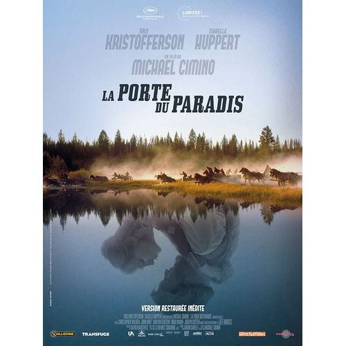 La Porte Du Paradis (Heaven S Gate) - Véritable Affiche De Cinéma Pliée - Format 40x60 Cm - De Michael Cimino Avec Kris Kristofferson, Isabelle Huppert, Christopher Walken - 1981 Réédition 2013 #