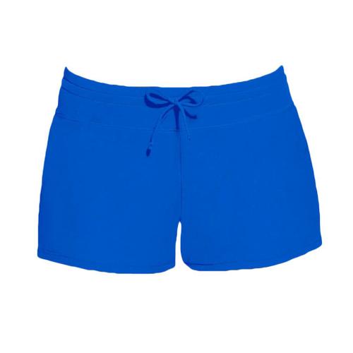 Short de Bain Femme Bas de Maillot en Nylon avec Cordon Elastique