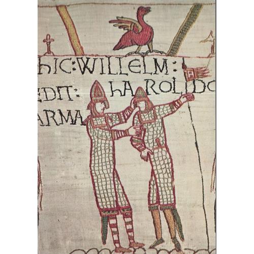 Carte Postale De Bayeux (Calvados) Tapisserie De La Reine Mathilde : Guillaume Arme Harold Chevalier (Réf.32)