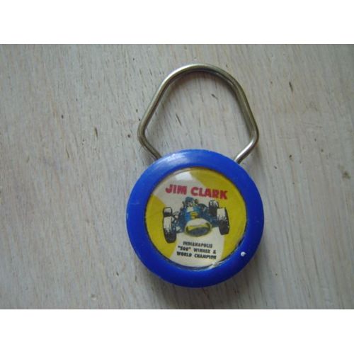 Formule 1 Auto /Porte -Clefs Ancien Wynn's ¿ Jim Clarke "Indianapolis 500* Winner & World Champion