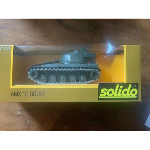 Tank Amx13 Bitube Solido Militaire 249 Avec Boîte-Solido