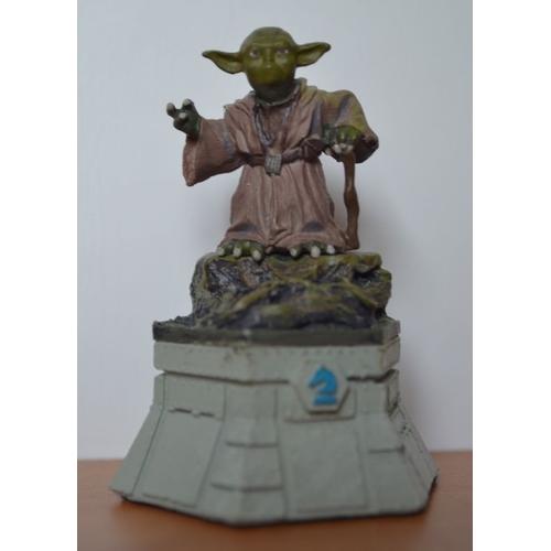 Yoda (Cavalier Blanc) Echiquier En Plomb Star Wars