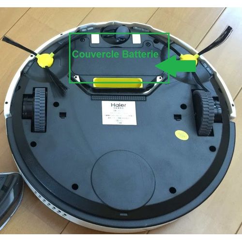Couvercle Batterie pour Aspirateur Robots HAIER T320-DIBEA-ECOVACS-PANDA-ARIETE-AMIBOT