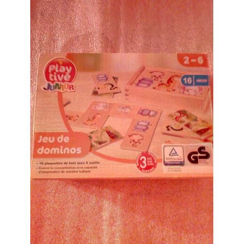 Jeu De Dominos Playtive Junior 2-6 Ans