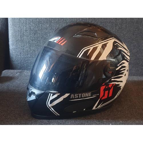 Casque Moto Intégral Astone Gt Predator Taille S 55-56 Cm