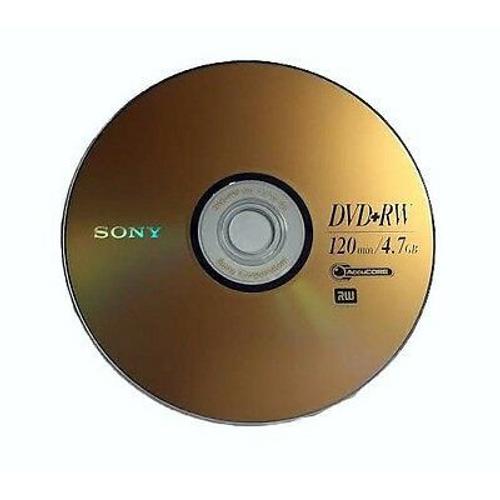 Sony DVD+RW 4.7 GB 120 min - CD DVD Vierge
