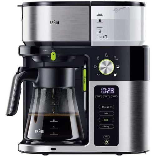 Braun MultiServe KF 9050 BK Cafetière à filtre avec verseuse en verre