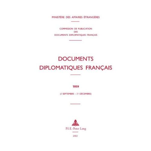 Documents Diplomatiques Français 1939-1944
