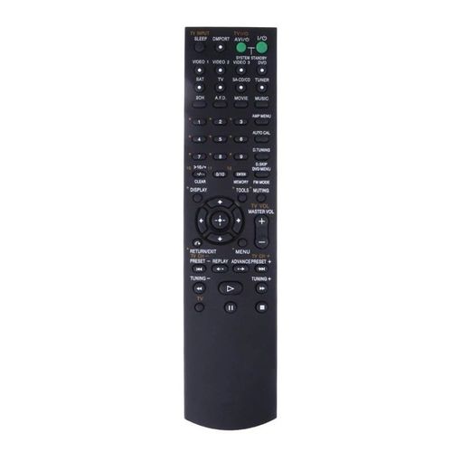 Télécommande adaptée pour Sony STR-K880 STR-K900 STR-K1500 HT-DDW1500 HT-DDW1600 récepteur a/v DVD