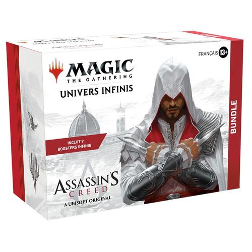 Magic: The Gathering Bundle Magic: The Gathering Assassins Creed | 9 Boosters Infinis + Accessoires | Jeu De Cartes À Collectionner Pour Joueurs De 13 Ans Et Plus