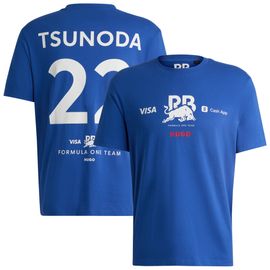 T-Shirt Yuki Tsunoda Avec Application Rb Cash