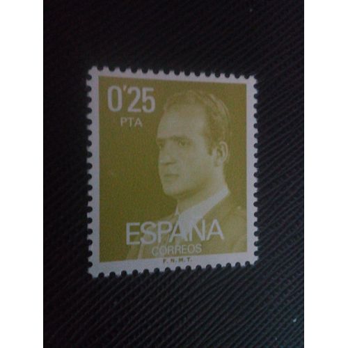 Timbre Espagne Yt 2055a Roi Juan Carlos I 1987 ( 030105 )