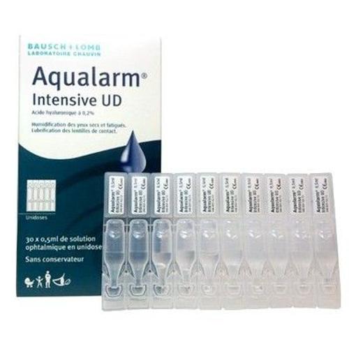Bausch & Lomb Aqualarm Intensive Ud Unidoses 30 X 0,5ml 