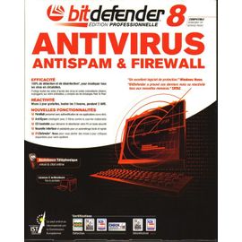 Bitdefender Professional Edition - (V. 8) - Version Boîte - 1 Pc - Cd - Win - Français)