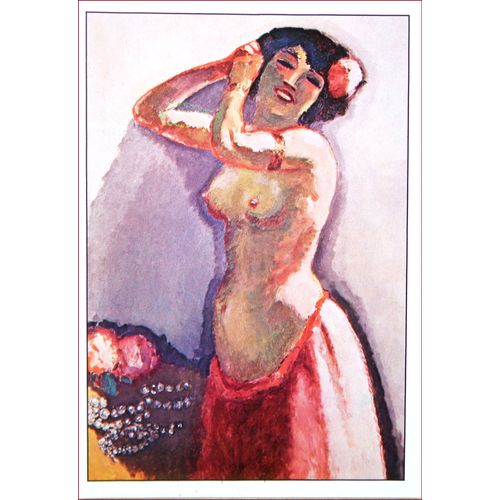 Van Dongen Nus 4 Cartes Postales Tableaux Peinture Reproduction