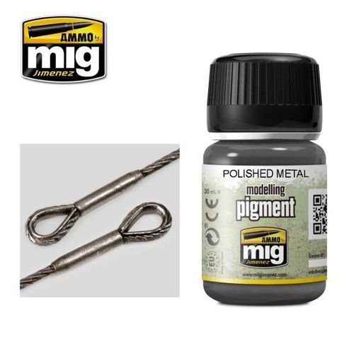 Pigments Mig Jimenez A.Mig-3021 Polished Métal-Mig Jimenez