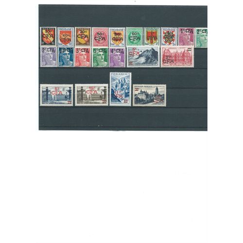 Timbres Neufs Réunion 1949