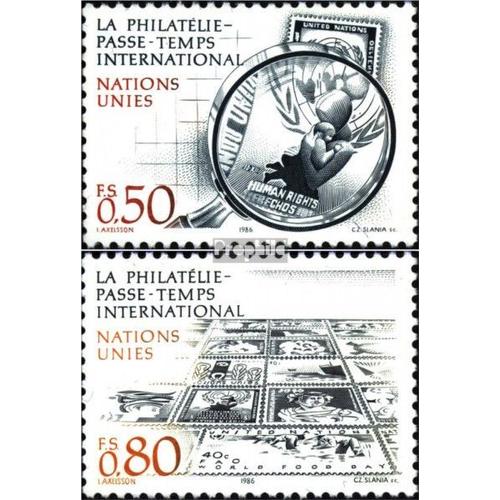 Nations Unies - Genève 143-144 (Édition Complète) Neuf 1986 Hobby: Collecte