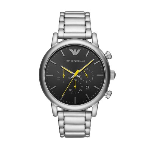 Montre Homme Emporio Armani En Acier Inoxydable Gris
