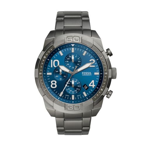 Montre Homme Fossil En Acier Inoxydable Gris