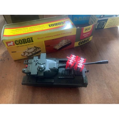 Tank Chieftain Tank Corgi Toys 903 Avec Boîte-Corgi