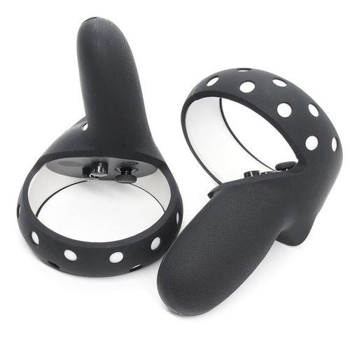 Accessoires Vr Pour Casque Oculus Quest 2 - Housse De Poignée Cover De Contrôleur Antidérapante Étanche Oculus Quest 2 - Noir