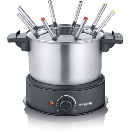 SEVERIN FO 2470 - Fondue - 1.4 litres - 1.5 kWatt - noir/inox