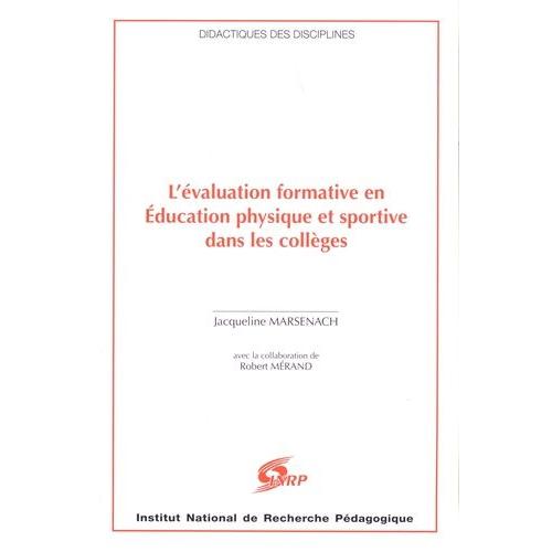 L'évaluation Formative En Education Physique Et Sportive Dans Les Collèges