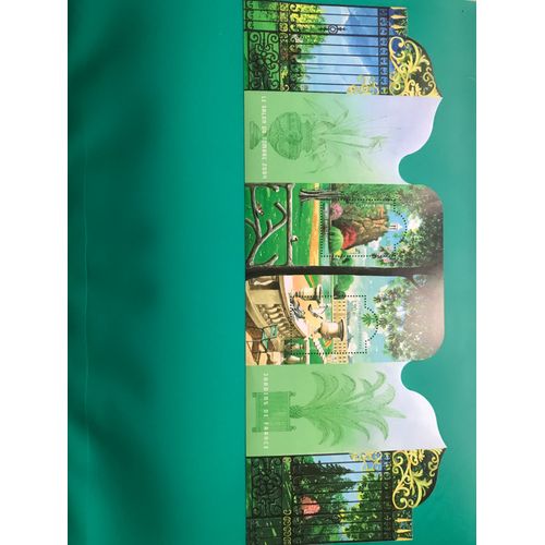 Bloc Feuillet 2 Timbres, Le Salon Du Timbre 2004, Jardins De France, Parc Des Buttes De Chaumont & Jardin Du Luxembourg - Gomme Intacte