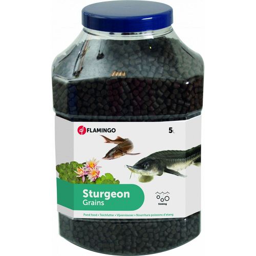 Flamingo Pet Products Esturgeons Nourriture En Granulés Ø 6 Mm . 5 Litres.