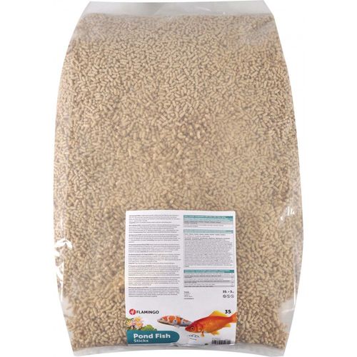 Flamingo Pet Products35 Litres, Nourriture Poisson D'étang En Sticks, 3 Kg.
