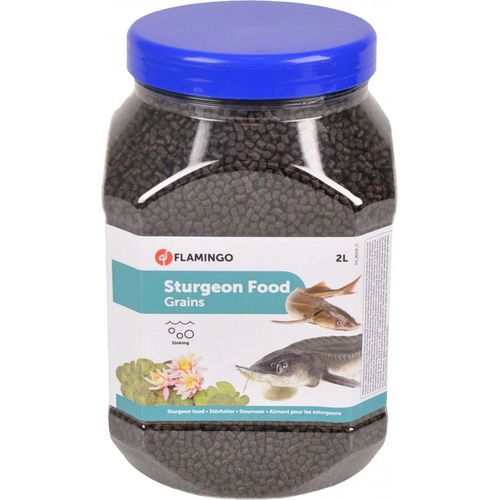 Flamingo Pet Products2 Litres, Esturgeons, Nourriture Pour Esturgeons, 3 Mm.