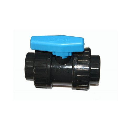 Plimat-Vanne ø 20 mm a boisseau a coller PVC - PLIMEX-SO-VAC20