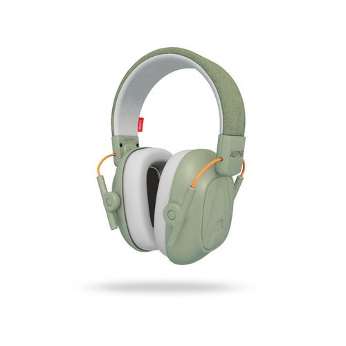 Alpine Mkids-Gr - Casque Auditif Enfant Muffy Kids - Vert
