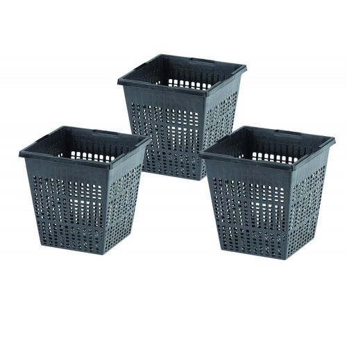 Oase Lot De 3 Paniers, Taille 11 X 11 X 11 Cm, Pour Bassin Aquatique
